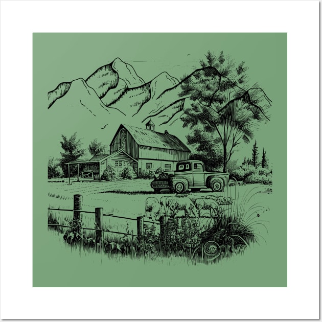 Country life Wall Art by Country merch